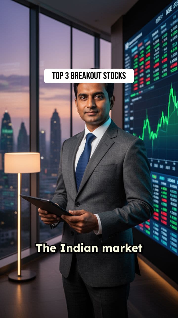 Top 3 NSE Breakout Stocks for Tomorrow