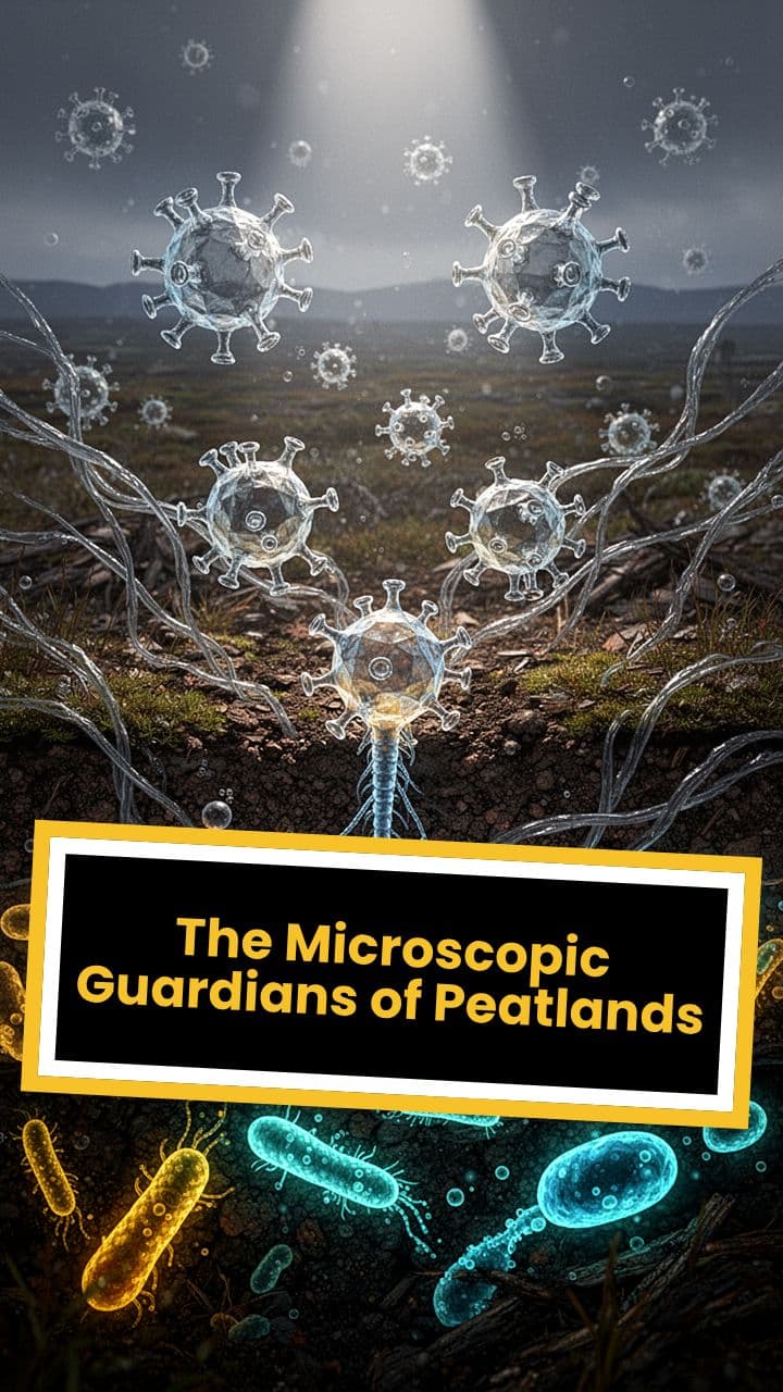 The Microscopic Guardians of Peatlands