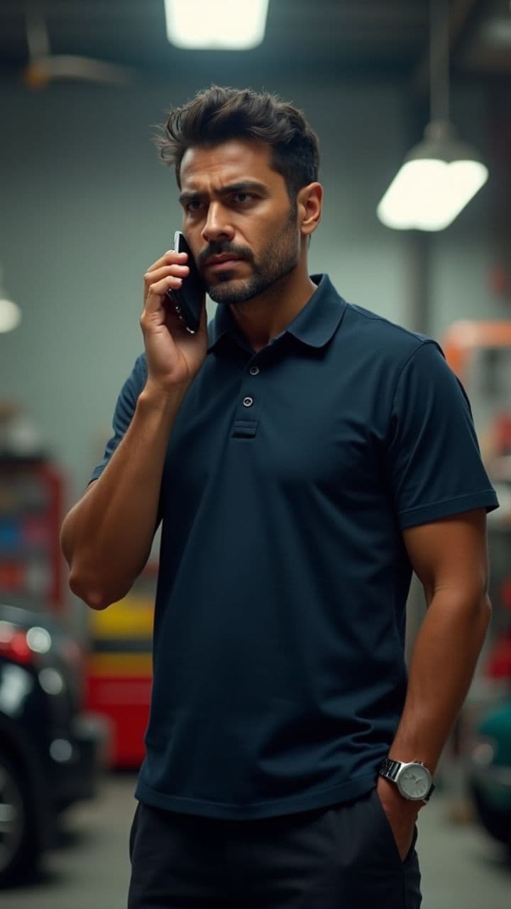 Furgoneta averiada y frustración laboral