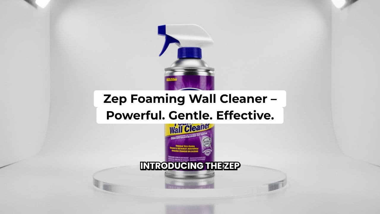 Zep Foaming Wall Cleaner Promotional Video