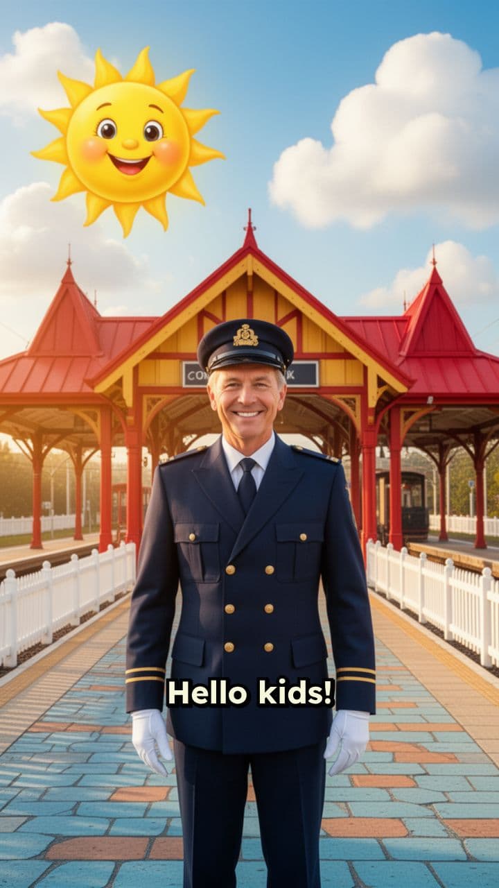 The Happy Railway Station Adventure