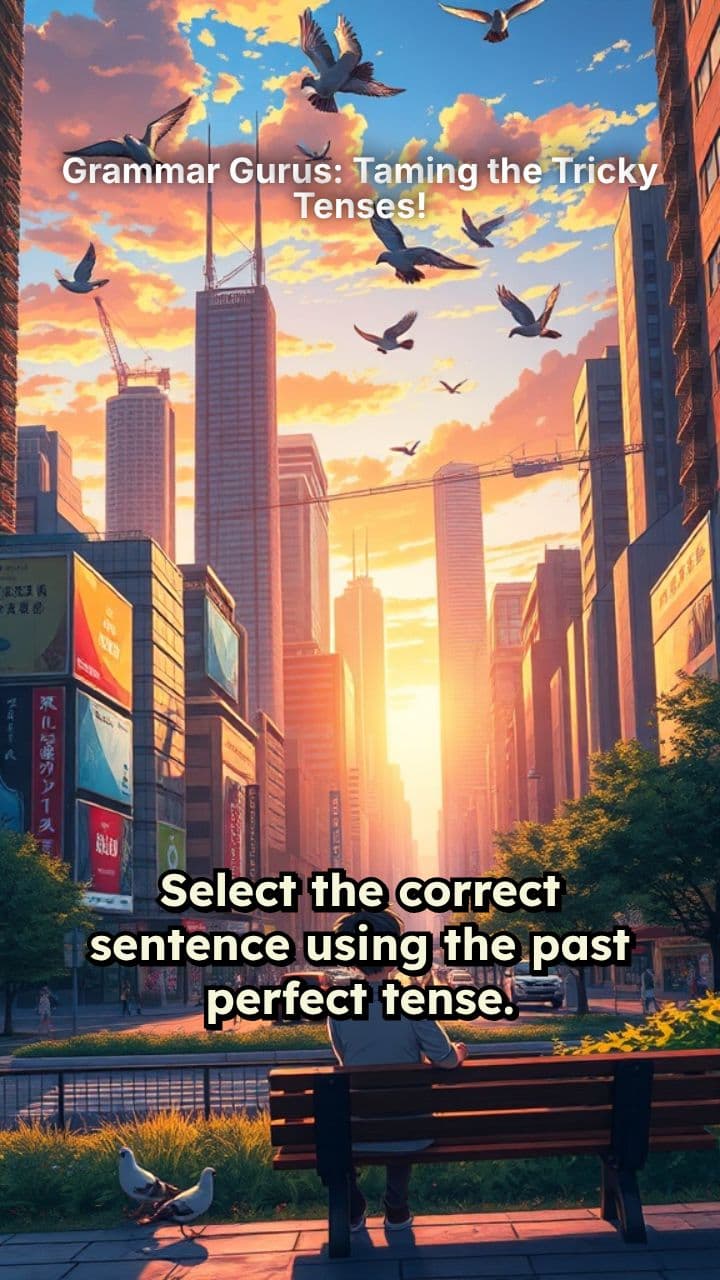 Grammar Gurus: Taming the Tricky Tenses!