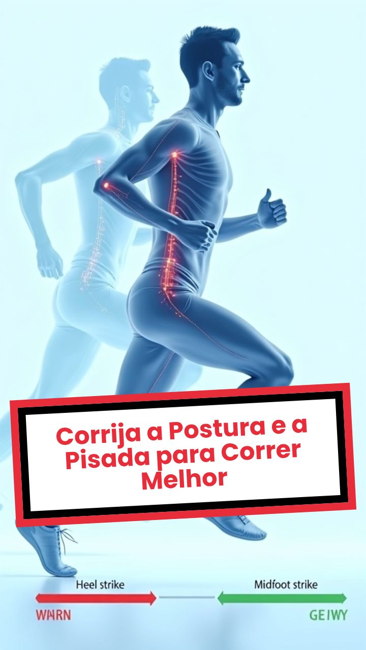 Corrija a Postura e a Pisada para Correr Melhor