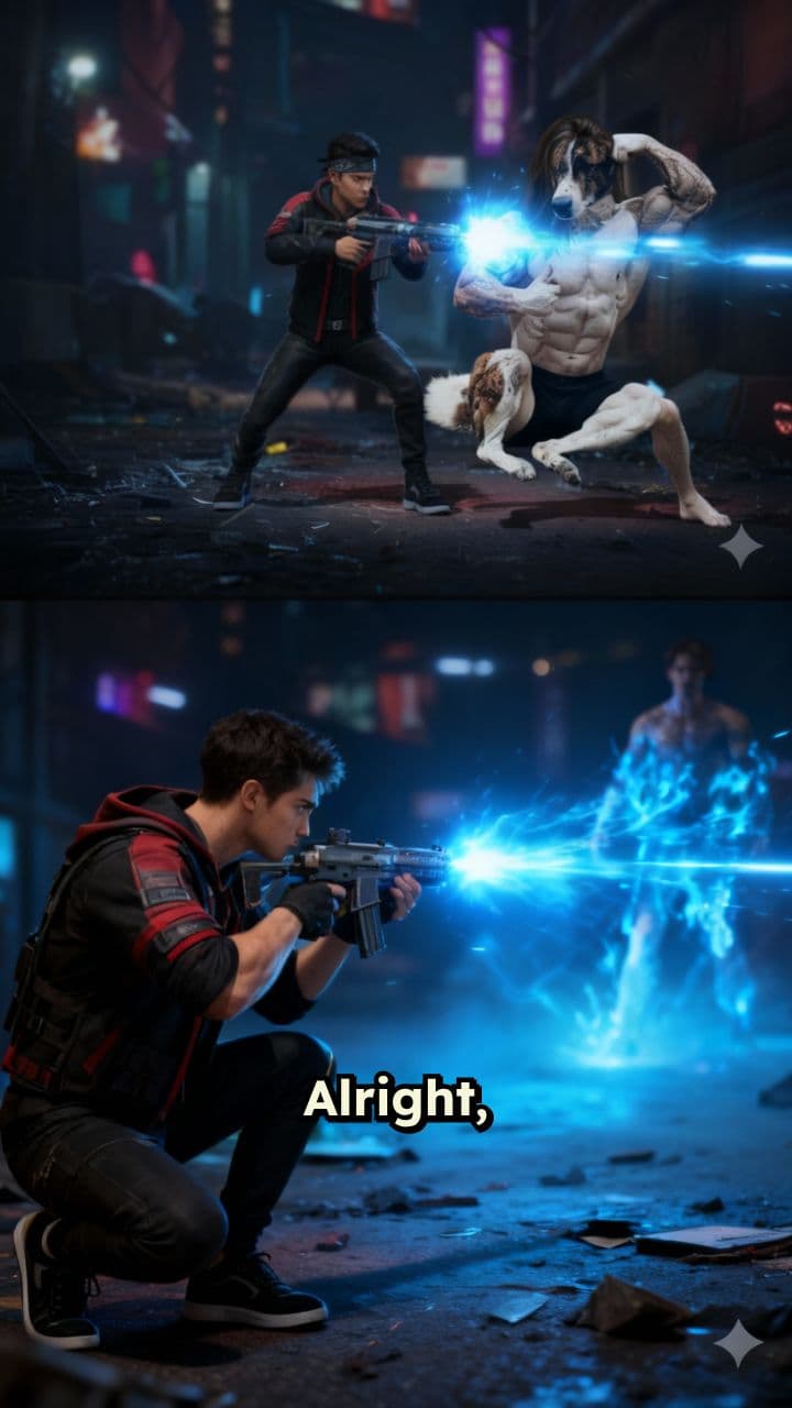 Free Fire 1 vs 4 Clutch Play