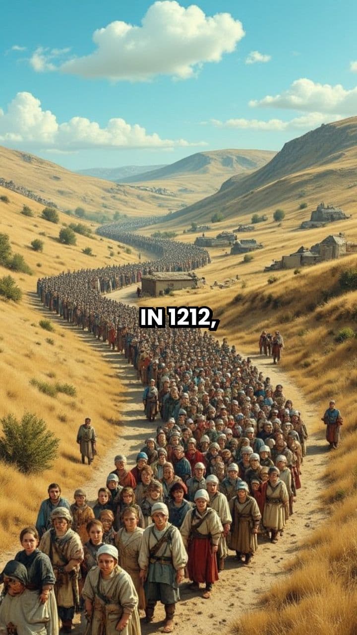 The Tragic Children's Crusade of 1212