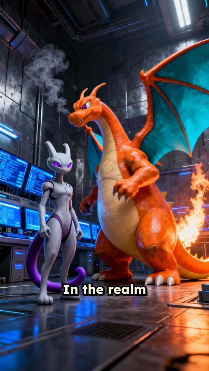 Mewtwo and Charizard: The Ultimate Fusion