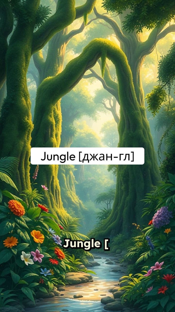 Jungle Vocabulary