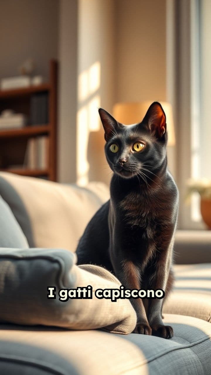 I gatti e il linguaggio umano