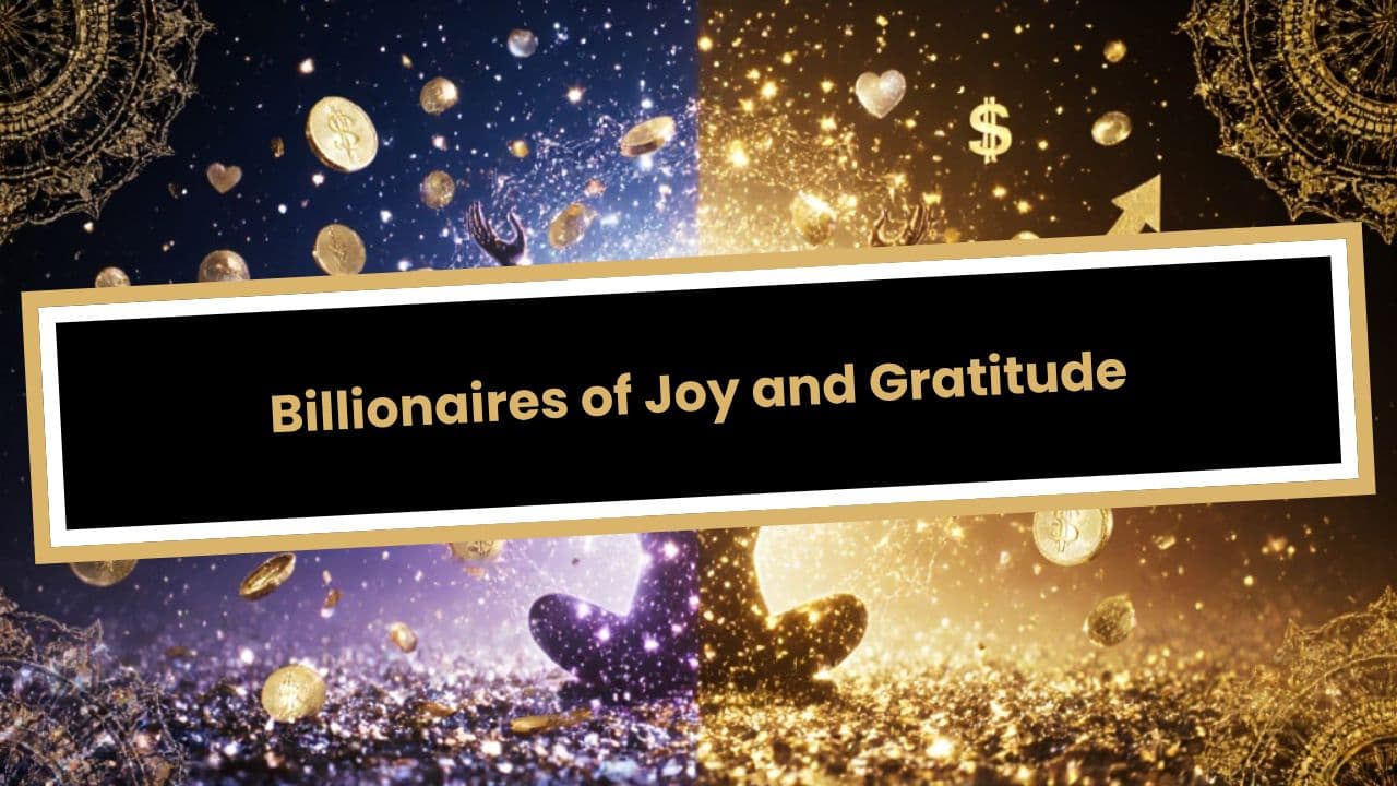 Billionaires of Joy and Gratitude