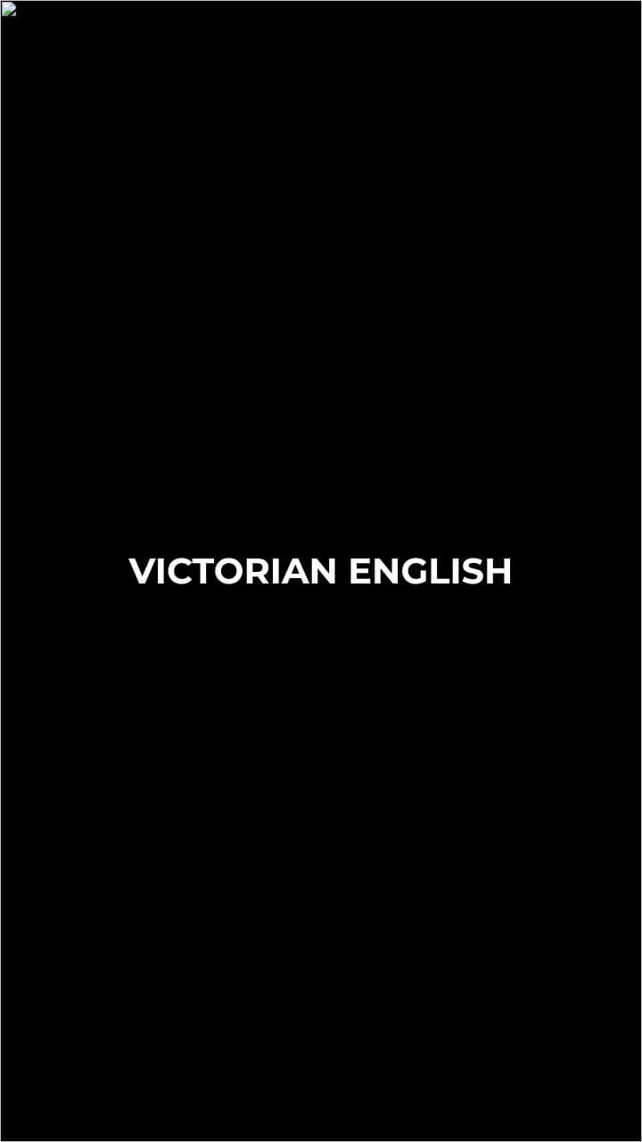 Victorian English: A Dramatic Perspective