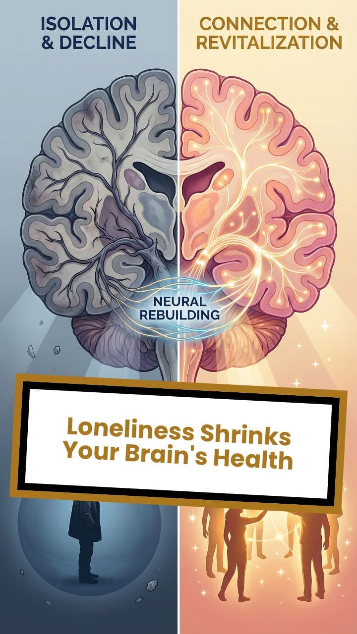 Loneliness Shrinks Your Brain's Health