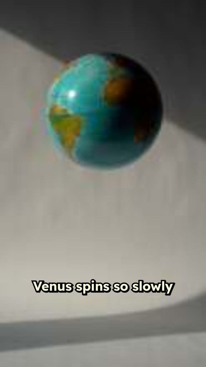 Venus’s Day Longer Than Its Year