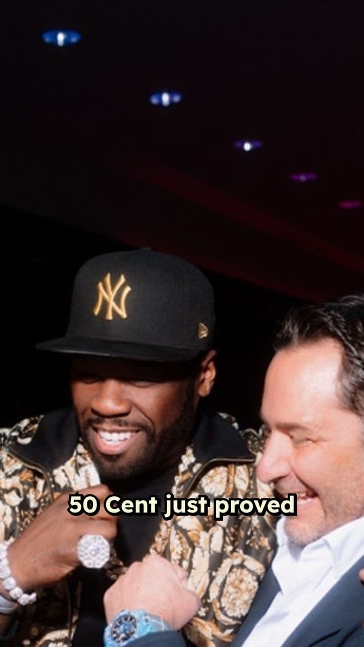 50 Cent Dominates Miami Art Week Event