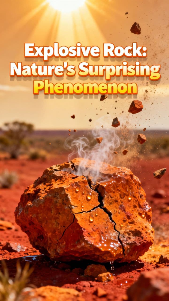 Explosive Rock: Nature's Surprising Phenomenon