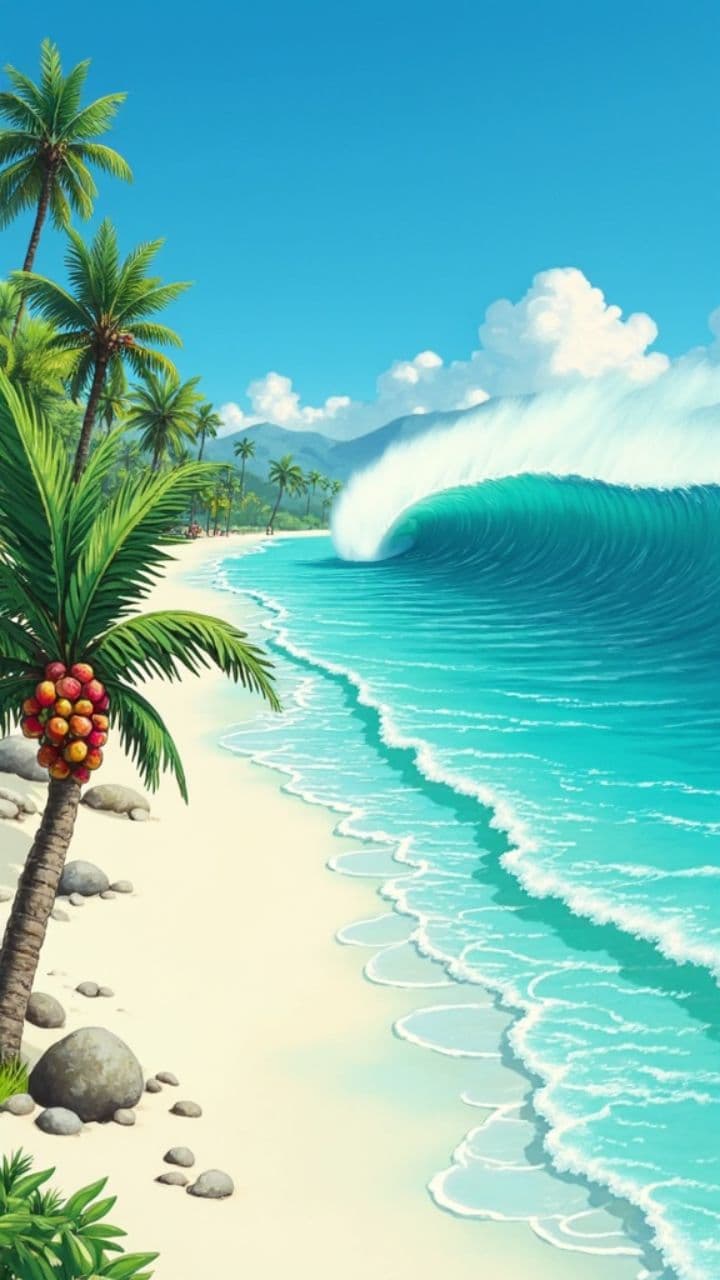 Surfing Santa's Holiday Ride