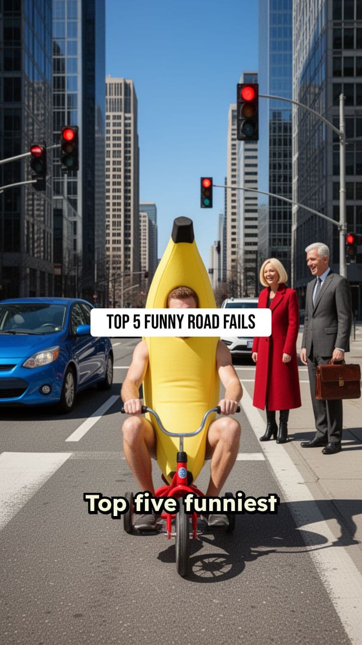 Top 5 Funniest Road Fails