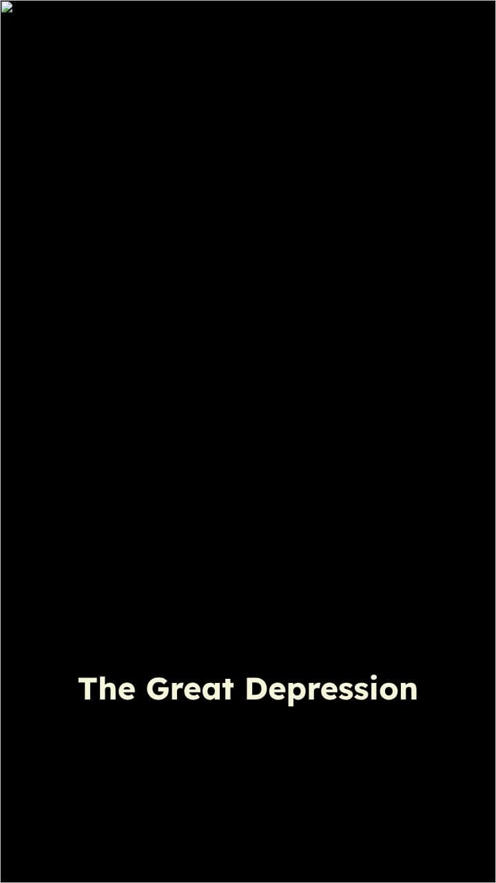 The Great Depression: A Global Economic Crisis