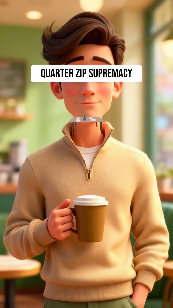 Quarter Zip Supremacy