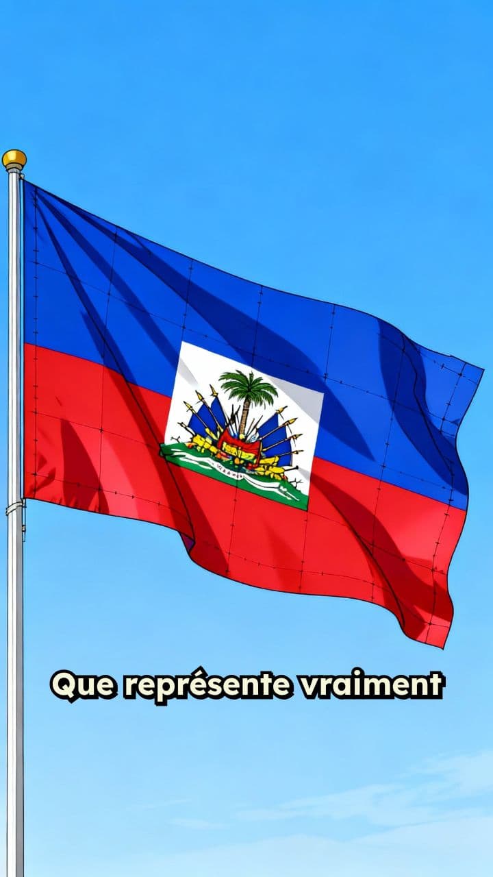 Le drapeau haïtien : symbole de liberté