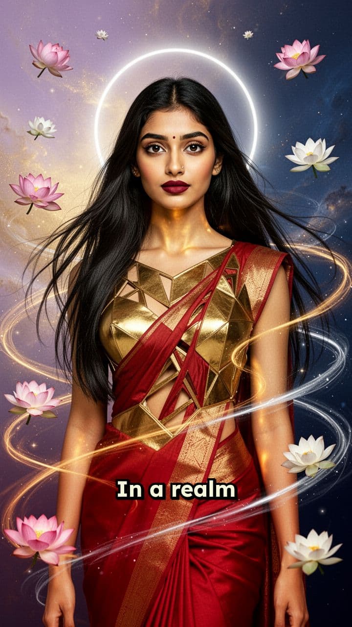 Divine Fusion: Radha and Krishna