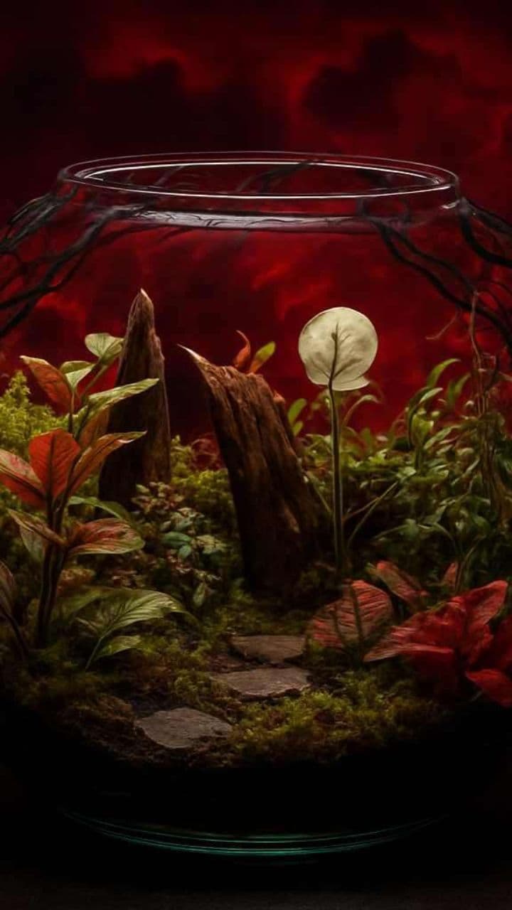 From Paradise to Nightmare: A Terrarium's Transformation