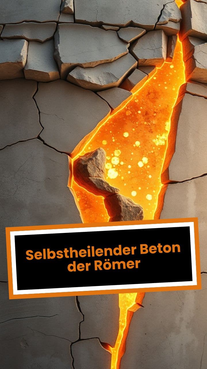 Selbstheilender Beton der Römer