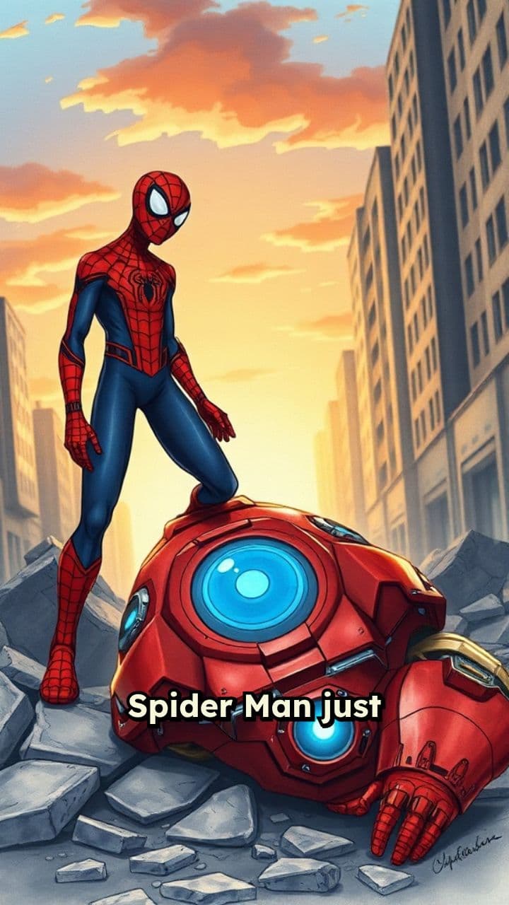 Spider-Man Brutally Defeats Iron Man