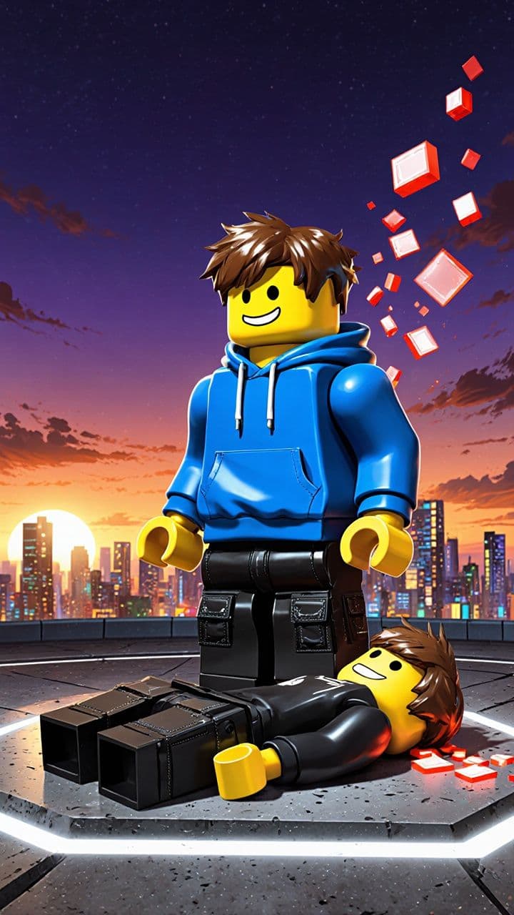 Man Defeats His Fake Self