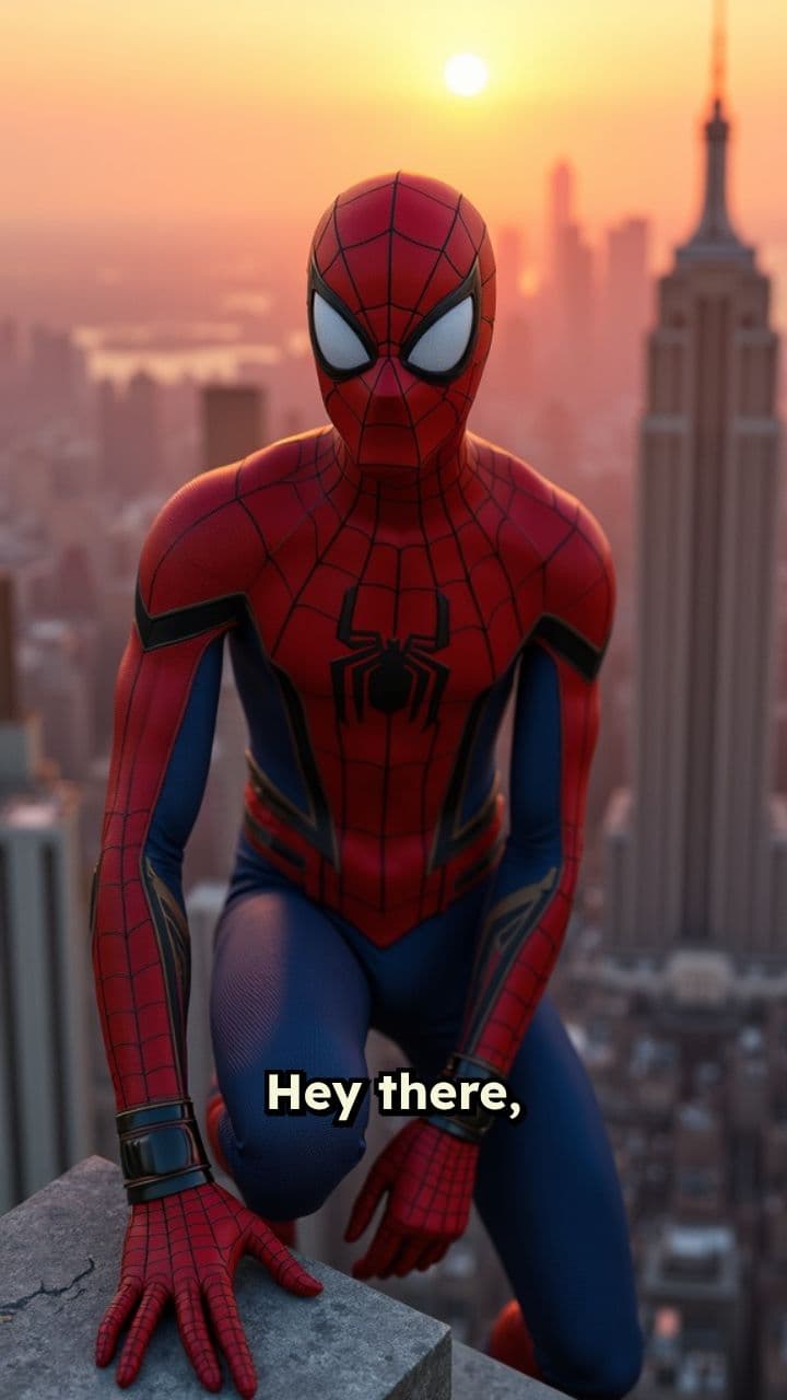 Spiderman's Birthday Wish for Jasiu Drosdowski