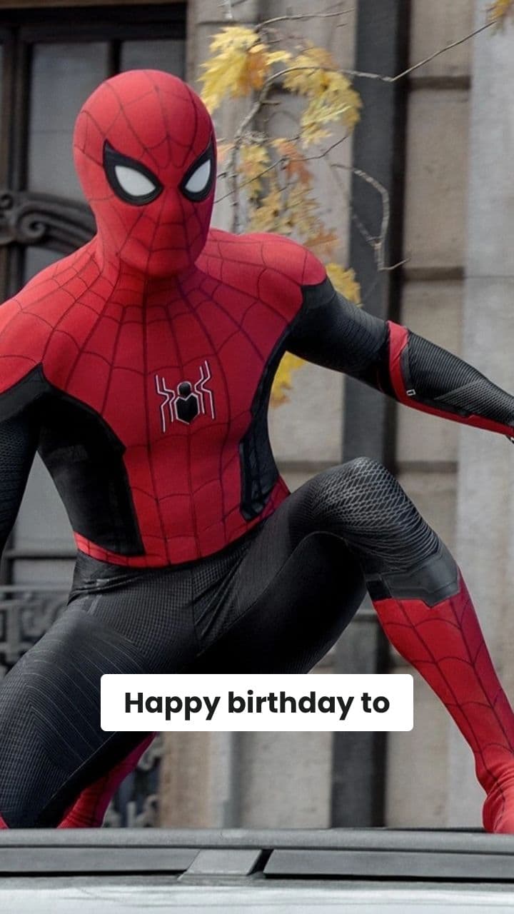 Happy Birthday Noah from Spider-Man