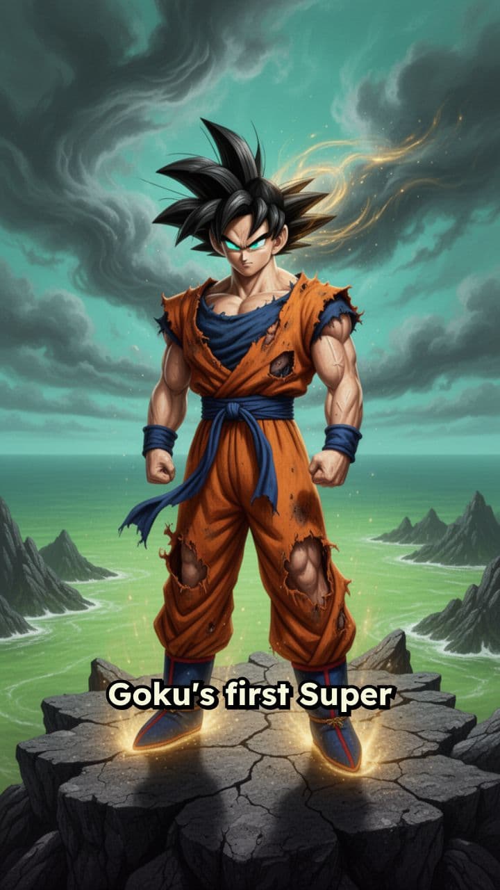 Goku’s First Super Saiyan Awakening