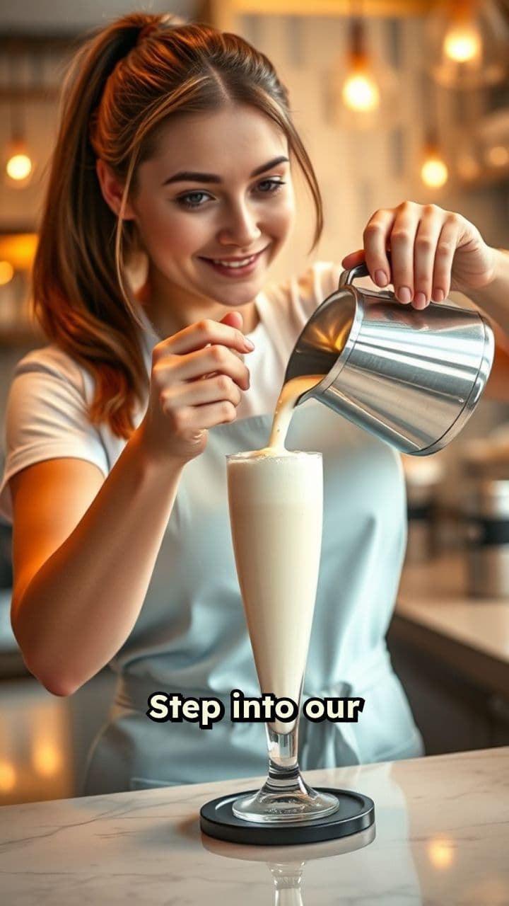 Cafe Delights: Milkshake Magic