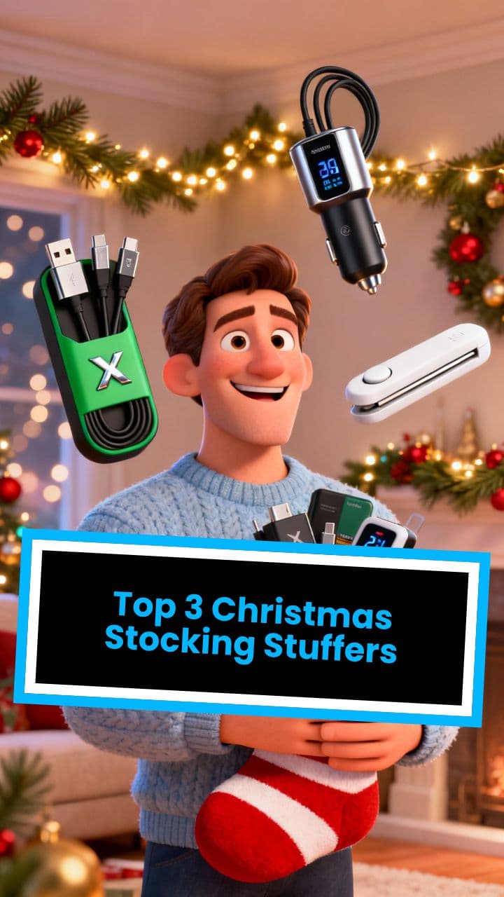 Top 3 Christmas Stocking Stuffers