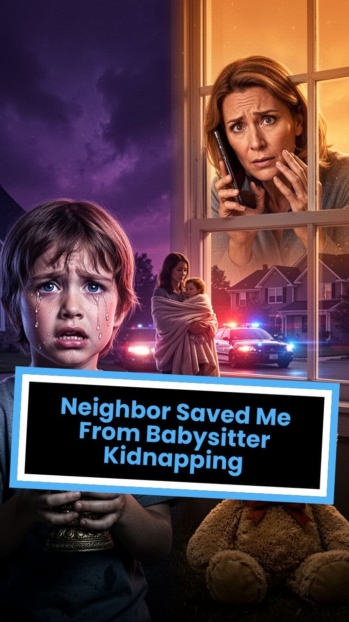 Neighbor Saved Me From Babysitter Kidnapping