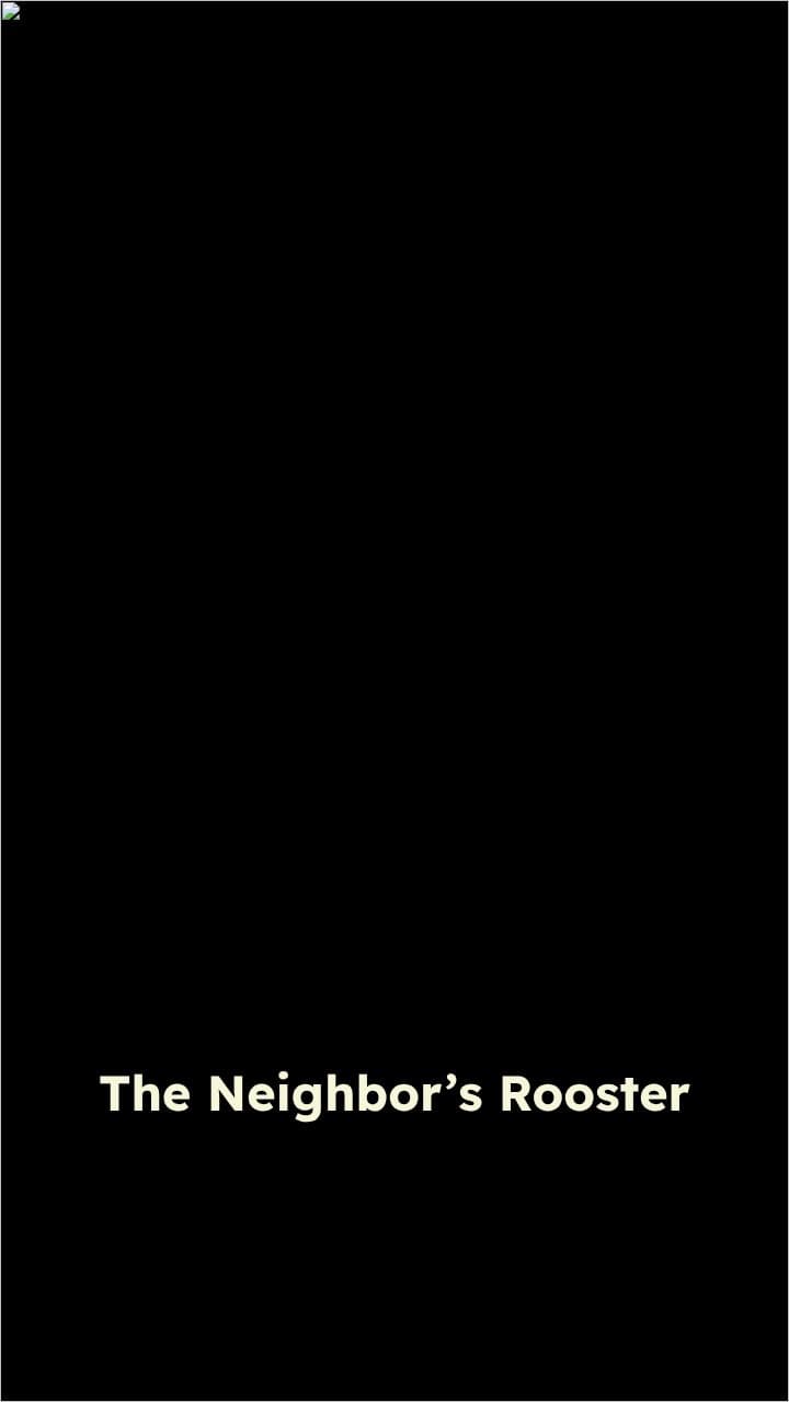 The Rooster's Permission