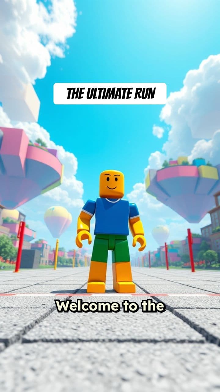 Roblox Block Run Challenge