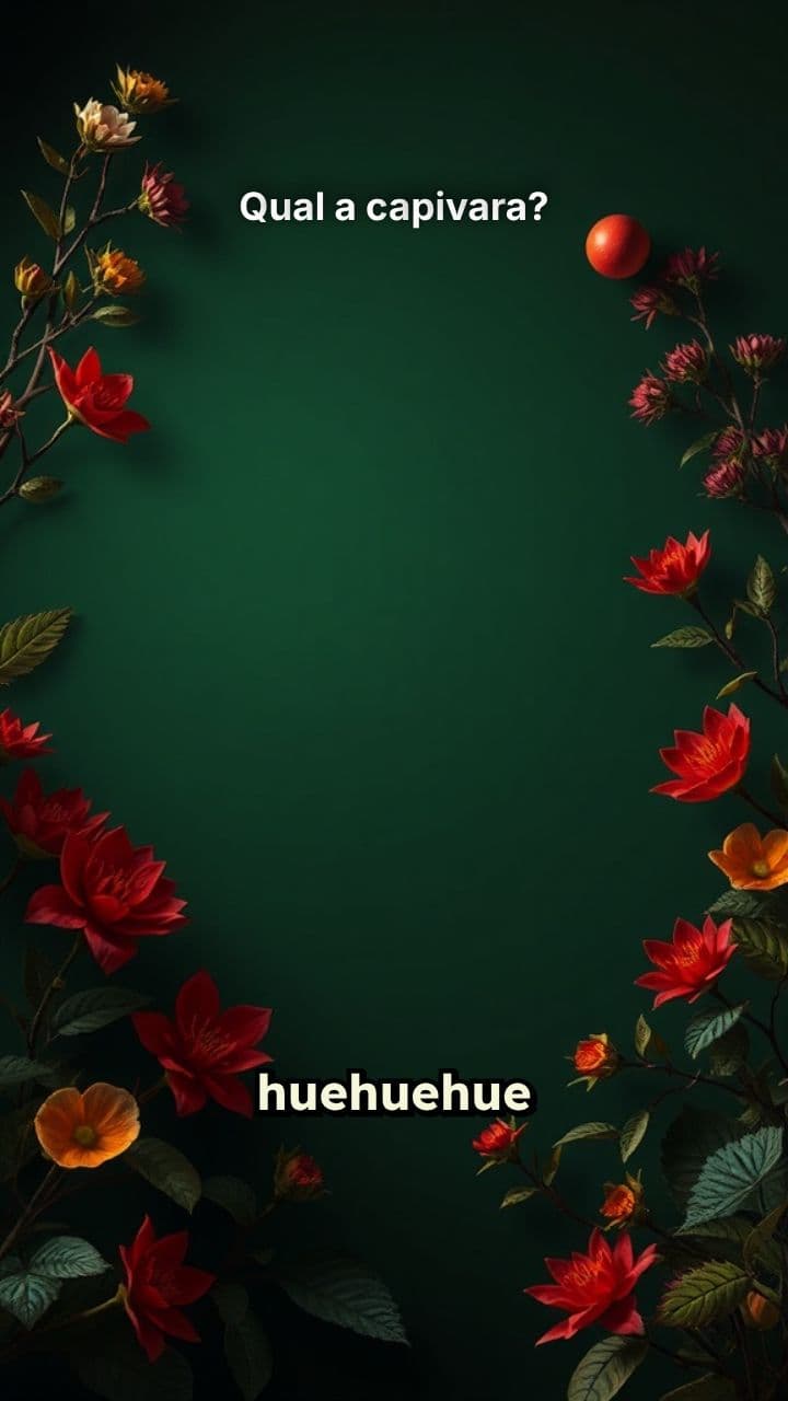 Qual a capivara?