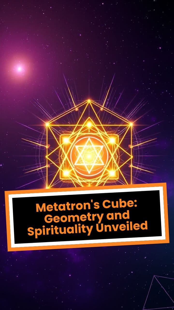 Metatron's Cube: Geometry and Spirituality Unveiled