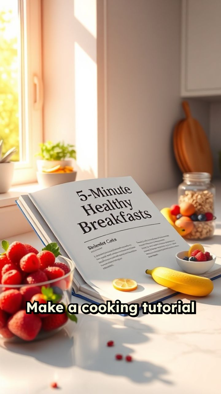 5-Minute Healthy Breakfast Ideas for Kids
