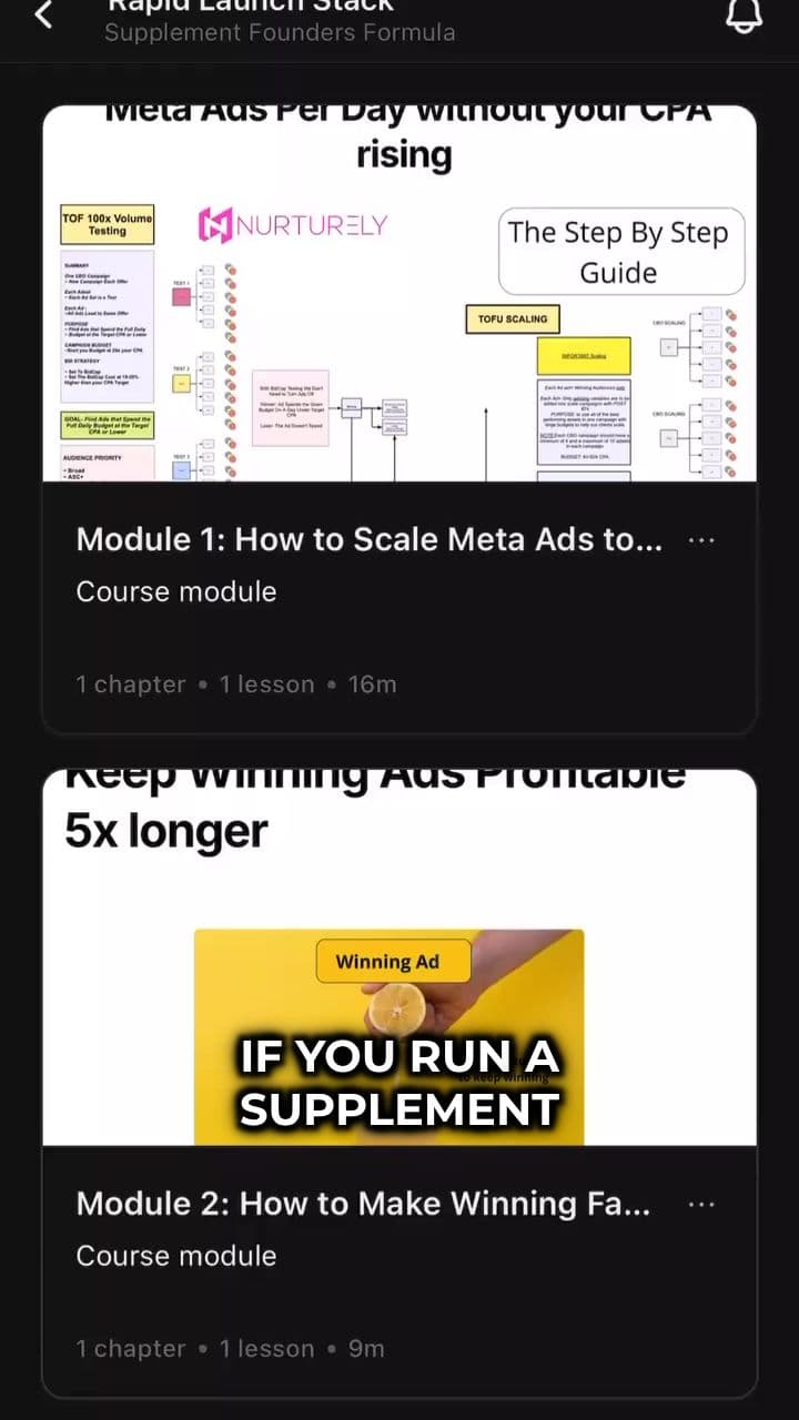 Scale Your Supplement Business Beyond 100k