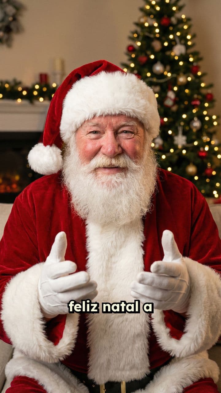 Mensagem de Natal do Papai Noel