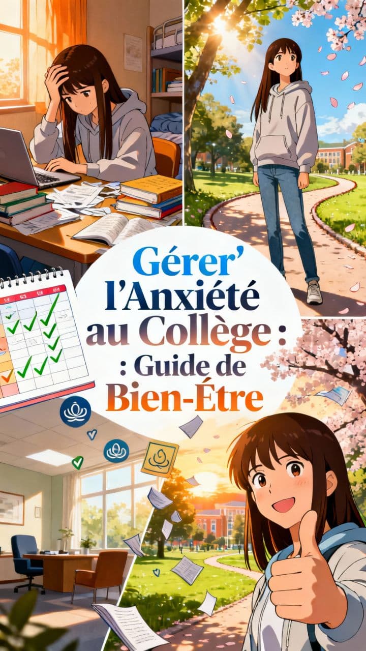 Gérer l'Anxiété au Collège : Guide de Bien-Être