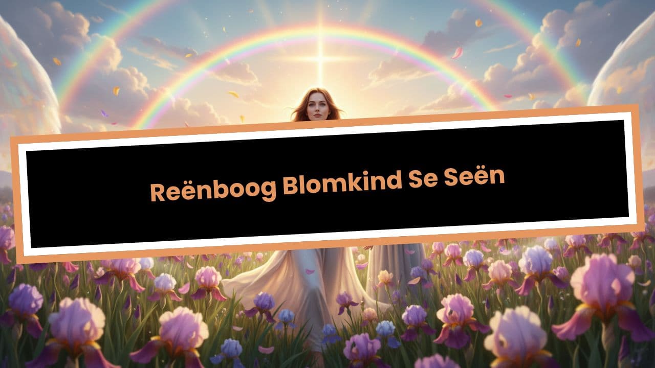 Irisa - Reënboog Blomkind...