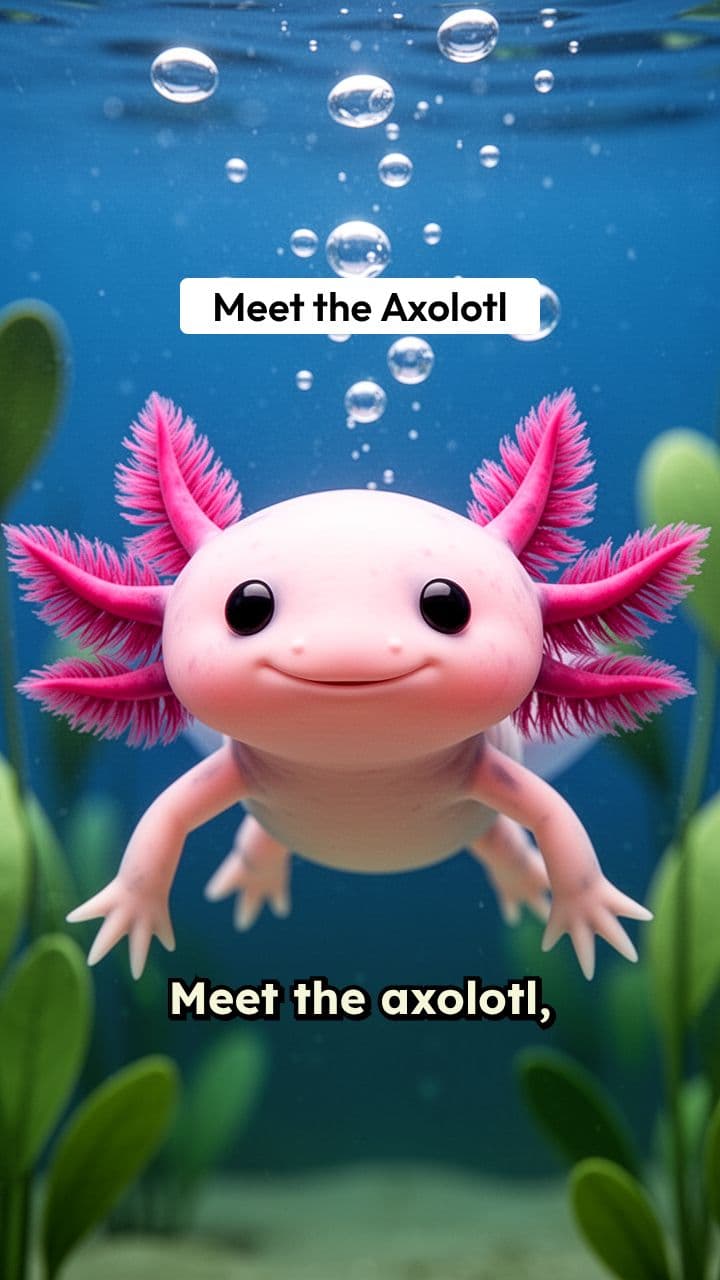 The Smiling Axolotl