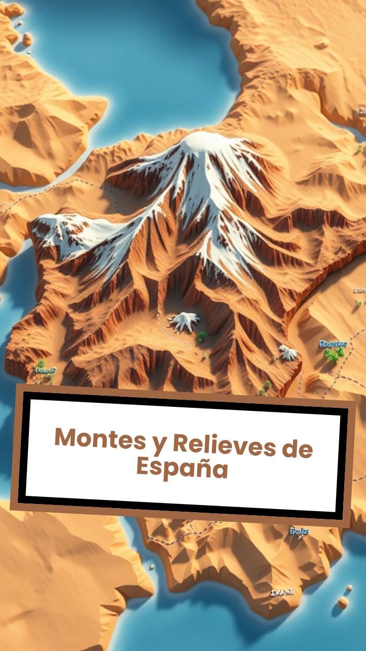 Montes y Relieves de España