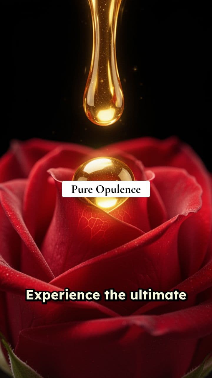 Molten Gold Rose Luxury ASMR