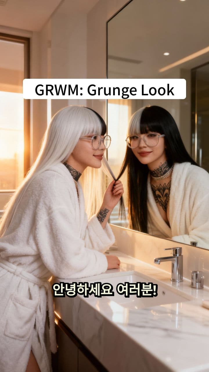 Korean Grunge GRWM