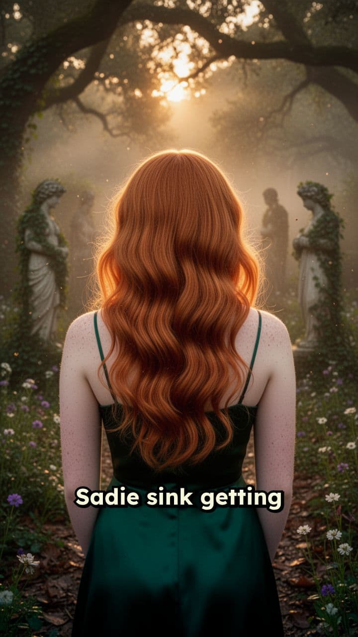 Sadie Sink Close-Up Backshots