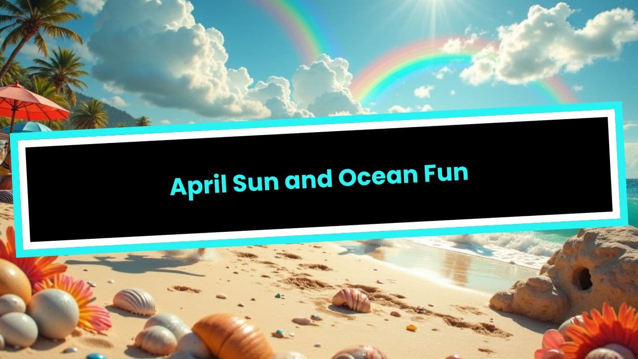 April Sun and Ocean Fun