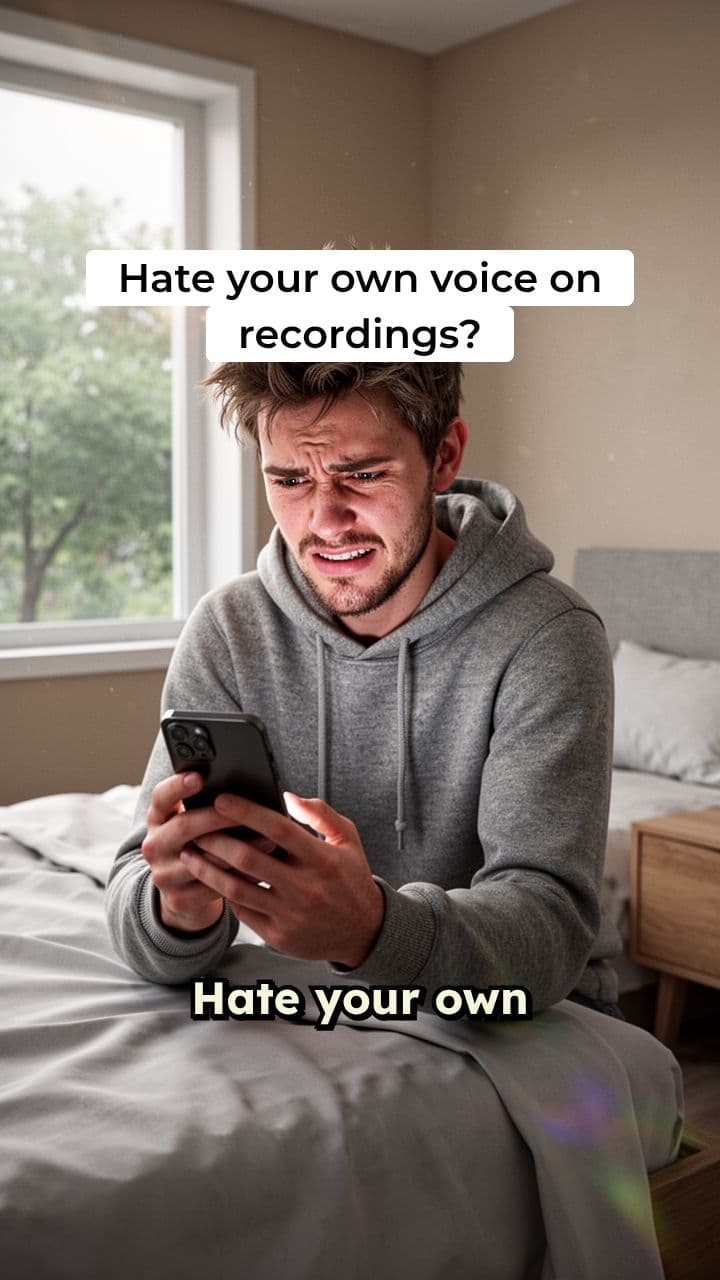 Why Our Voice Sounds Weird on Recordings